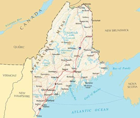 cities in maine usa